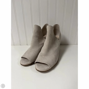 Shoes Heels Block By Cole-haan In Beige, Size: 8.5 Comfortable Heeled Boots
