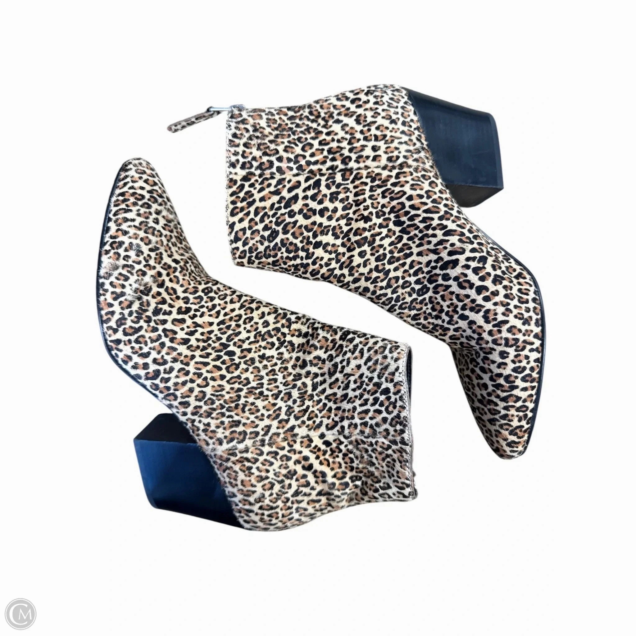Shoes Heels Block By Dolce Vita In Animal Print, Size: 8 Stretchable Fabric Pointed Toe Shoes
