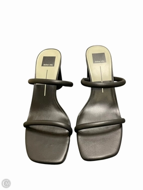 True Fit Luxury Dress Shoes Shoes Heels Block By Dolce Vita In Black, Size: 10