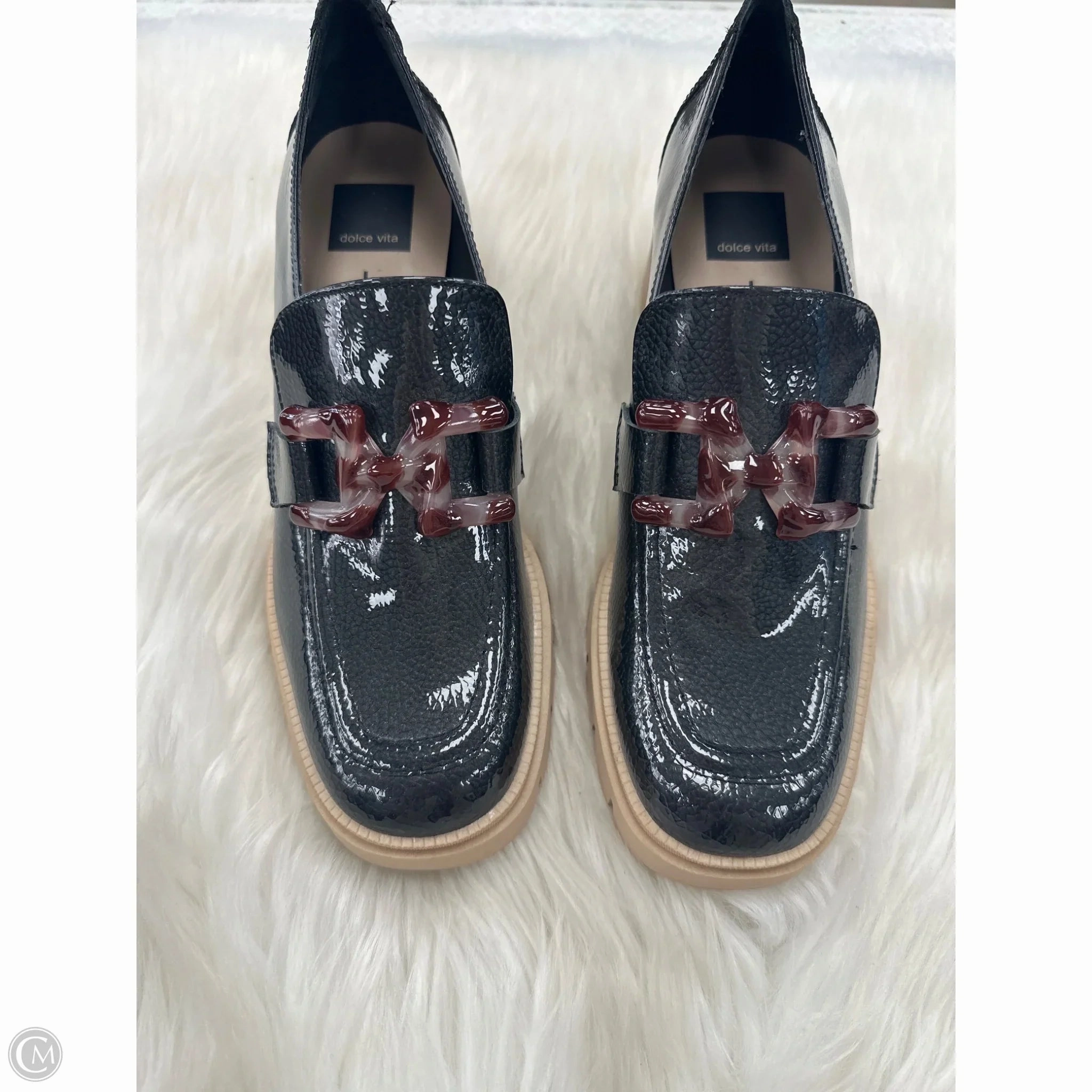 Simple Accent Summer Heels Shoes Heels Block By Dolce Vita In Black, Size: 8.5