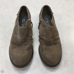 Shoes Heels Block By Dr Scholls In Brown, Size: 7.5 synthetic material Luxe Boots with Heels