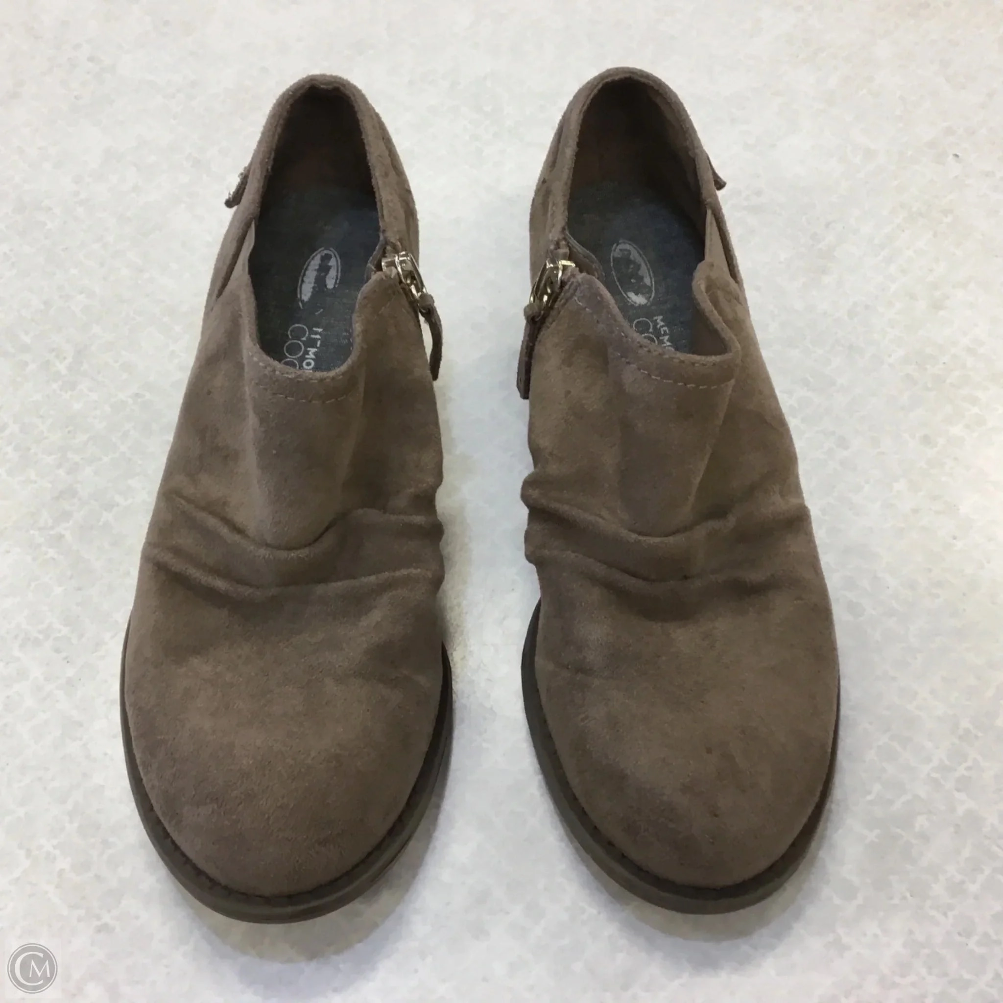 Shoes Heels Block By Dr Scholls In Brown, Size: 7.5 synthetic material Luxe Boots with Heels