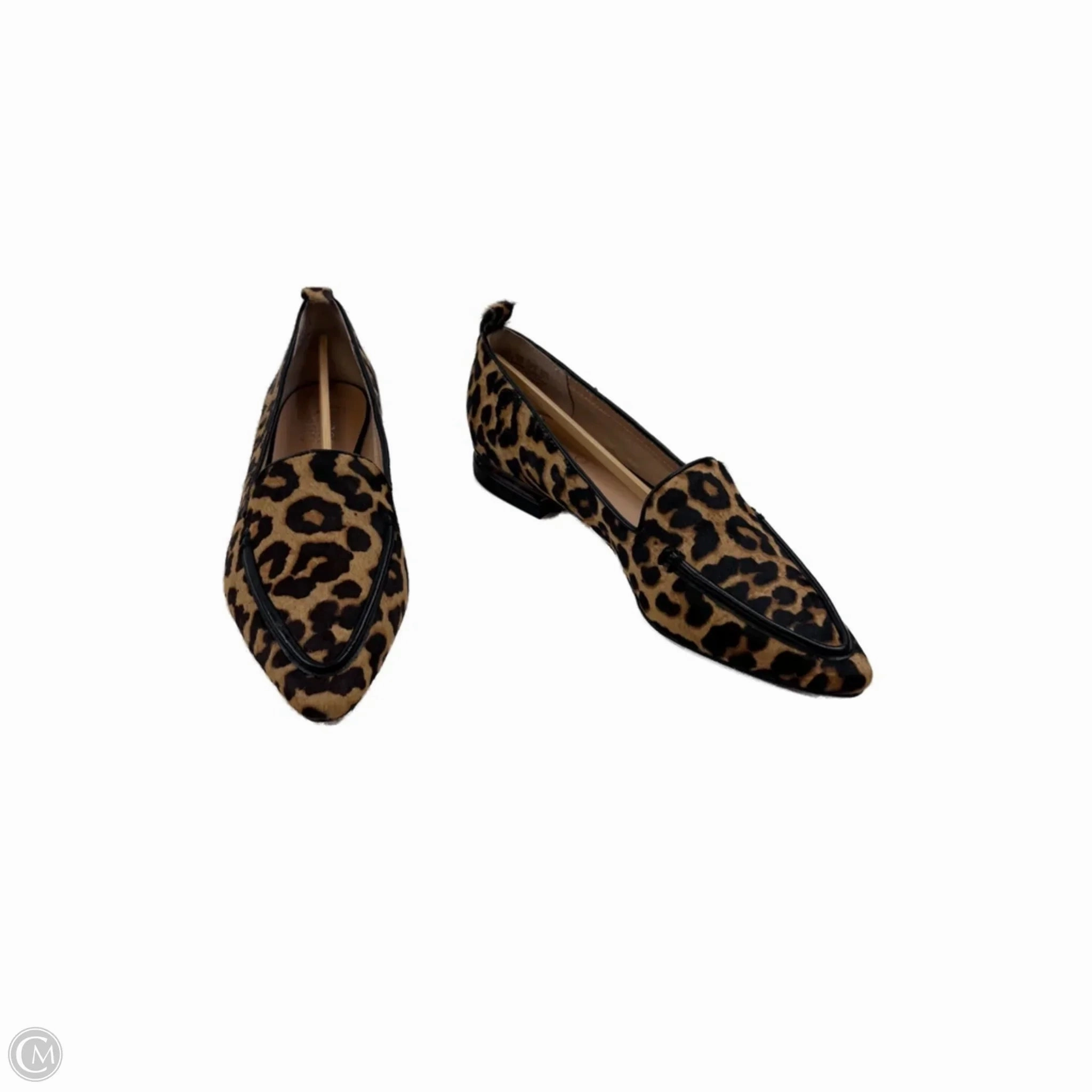 Quality Shoes Heels Block By Franco Sarto In Animal Print, Size: 7.5