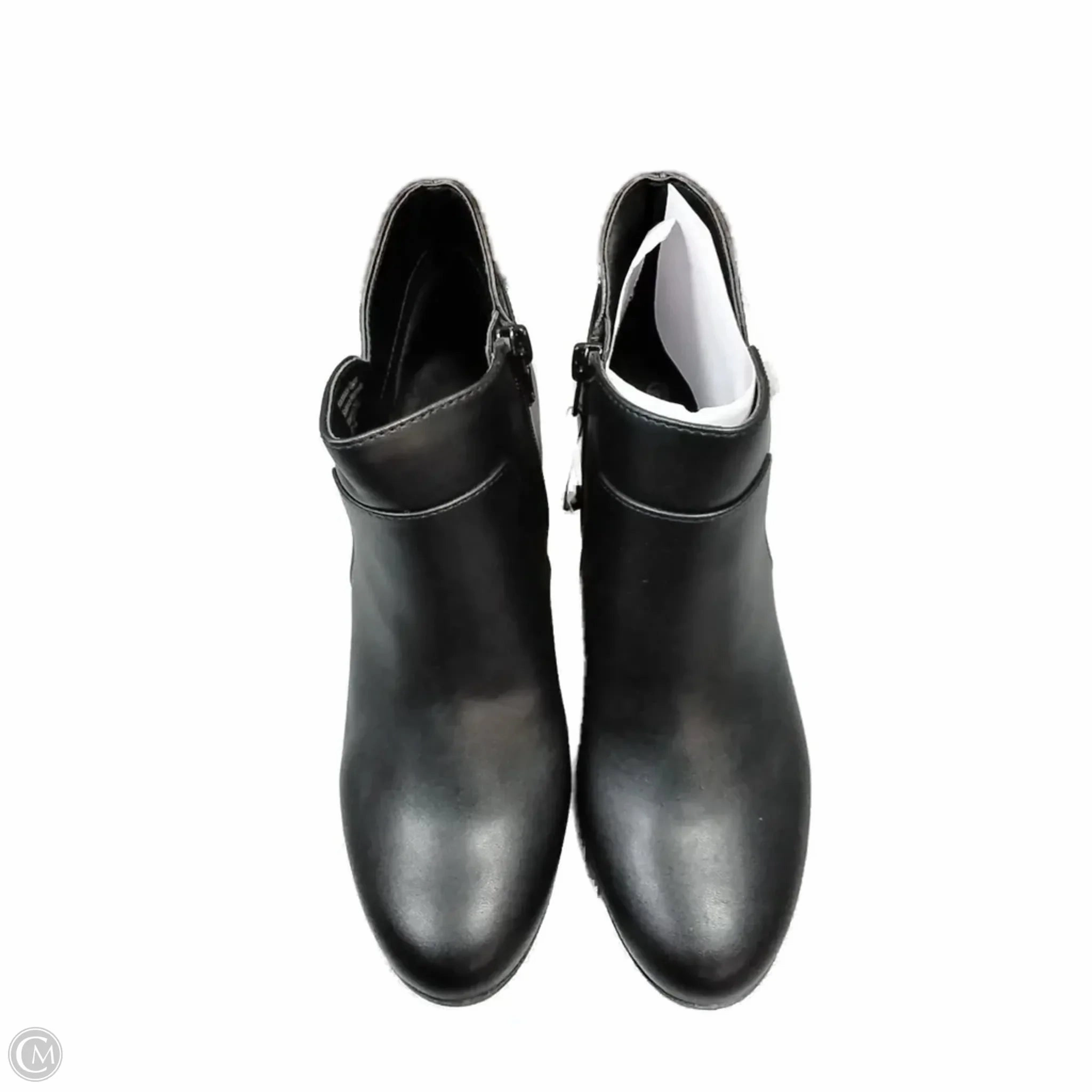 Shoes Heels Block By Giani Bernini In Black, Size: 7.5 Open Toe