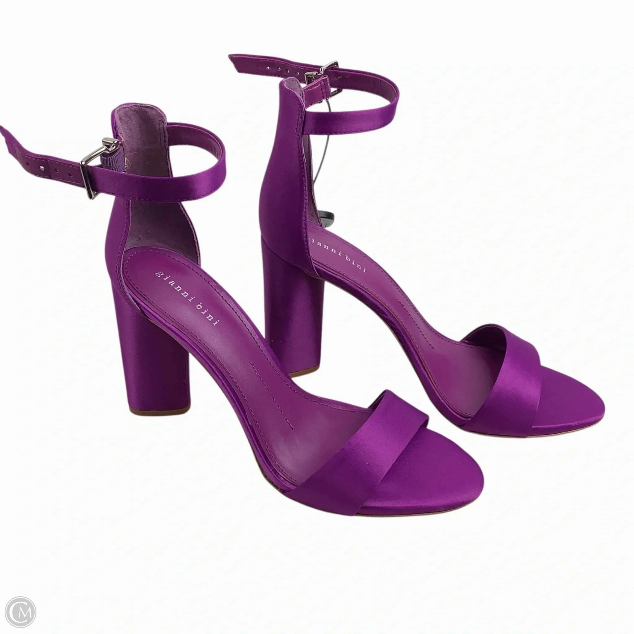 Shoes Heels Block By Gianni Bini In Purple, Size: 9 Work Heels