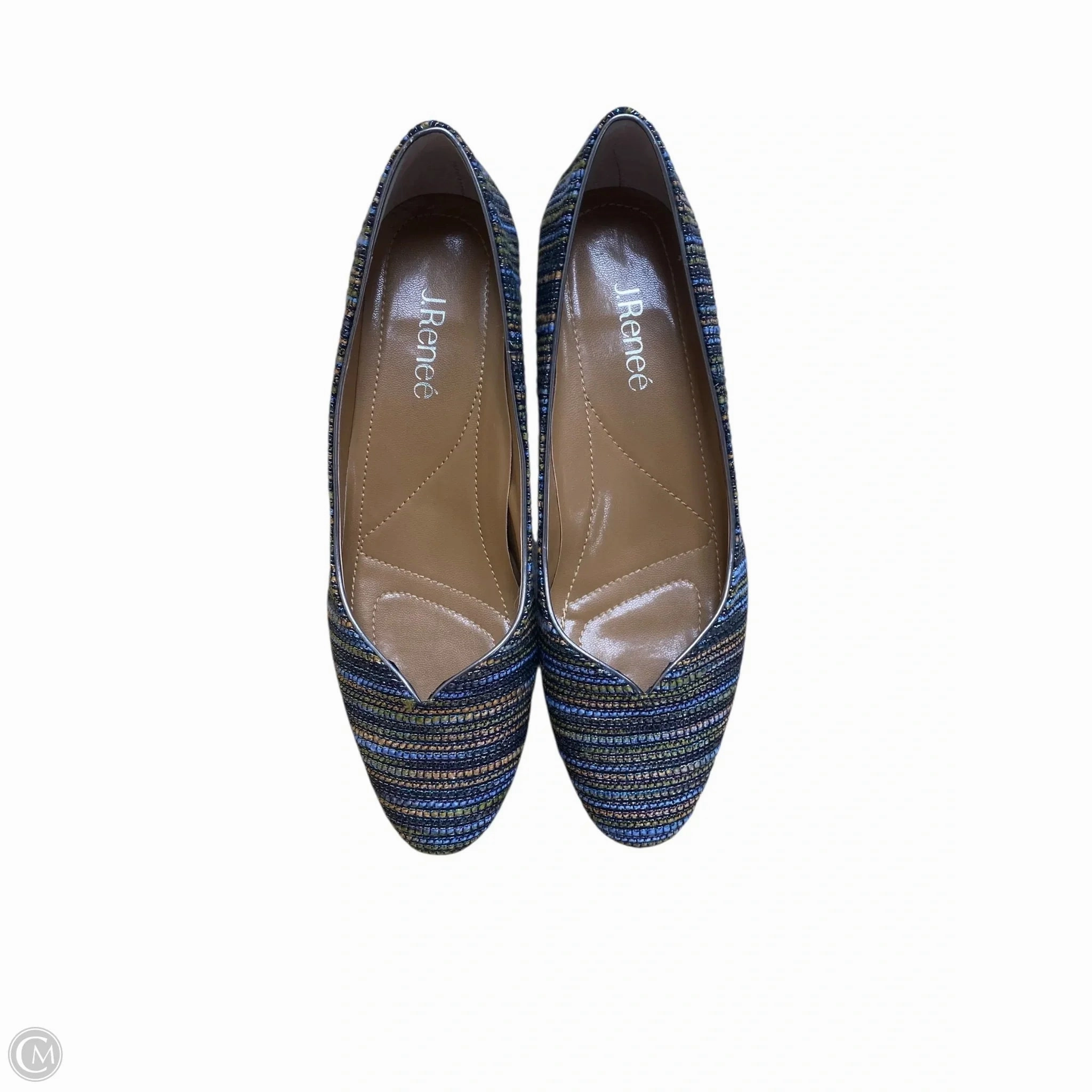 Shoes Heels Block By J Renee In Multi-colored, Size: 9 Retro Bridal Shoes