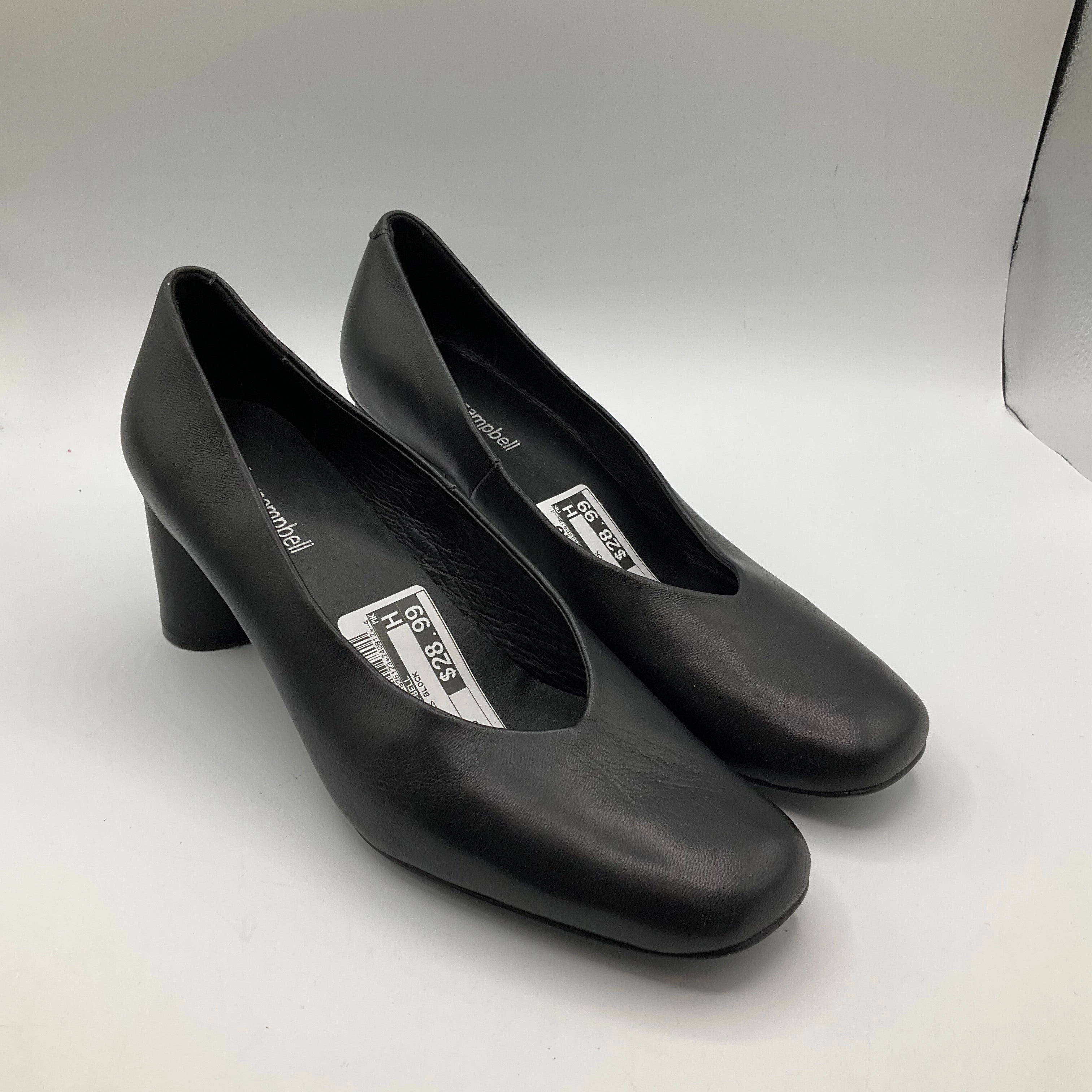 Textured Heels Shoes Heels Block By Jeffery Campbell In Black, Size: 9