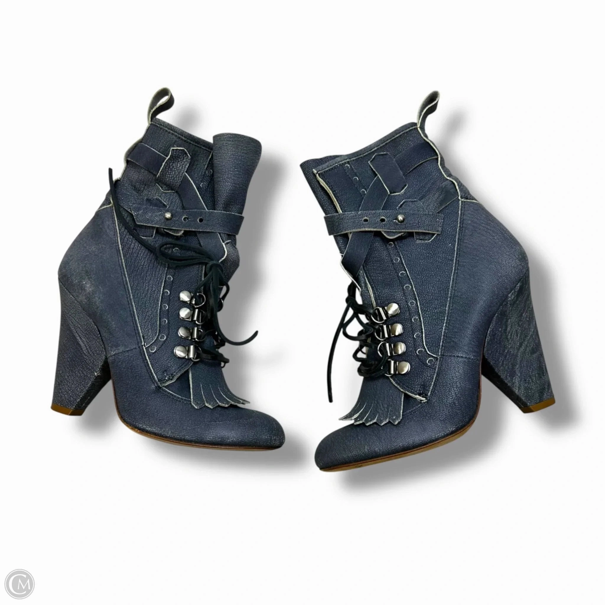 Shoes Heels Block By Jerome C. Rousseau In Blue, Size: 5.5 Romantic Wedding Shoes New Classic