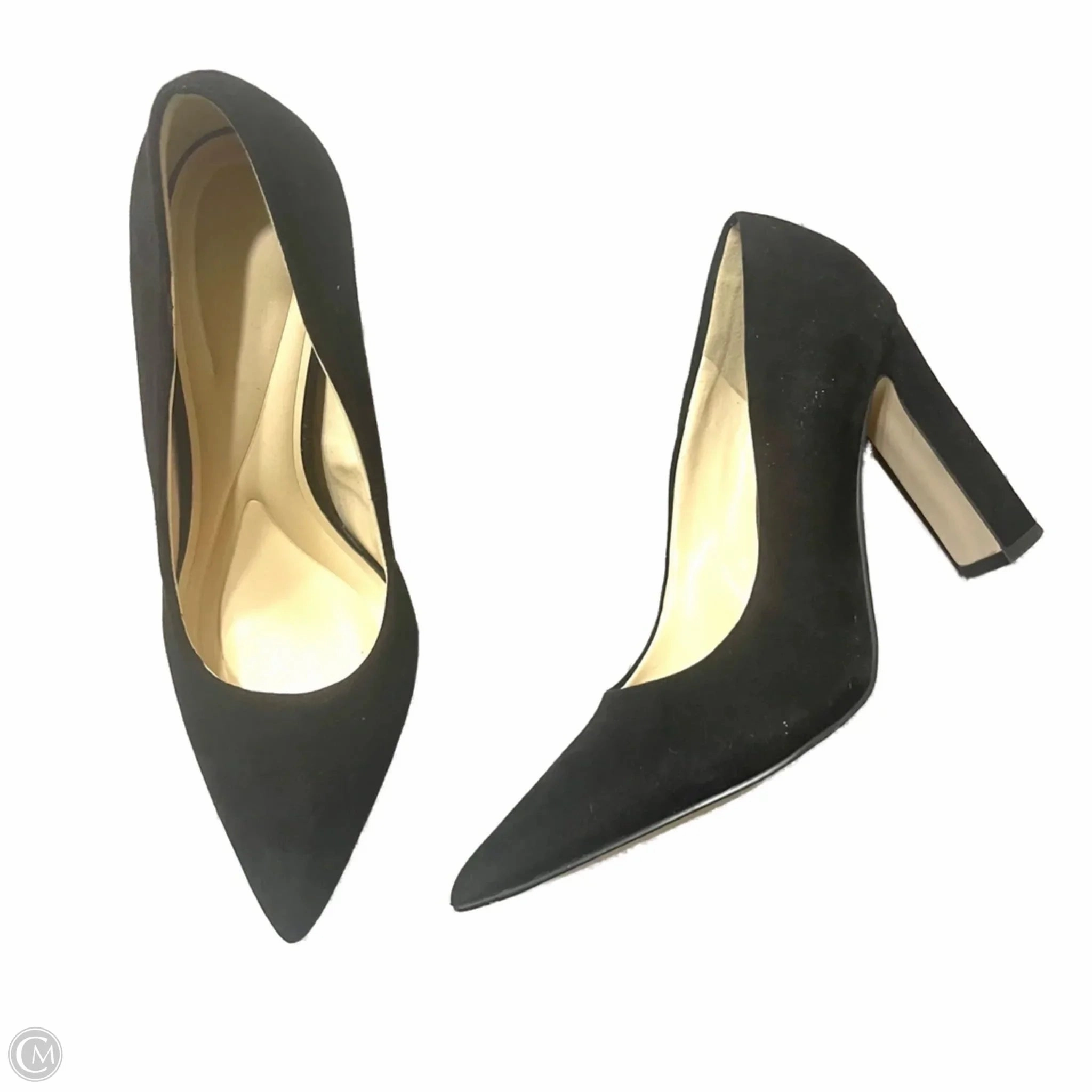 Casual Heels Ankle Strap Heels Shoes Heels Block By Jessica Simpson In Black, Size: 6