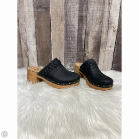 Clear Heels Shoes Heels Block By Kork Ease In Black, Size: 6