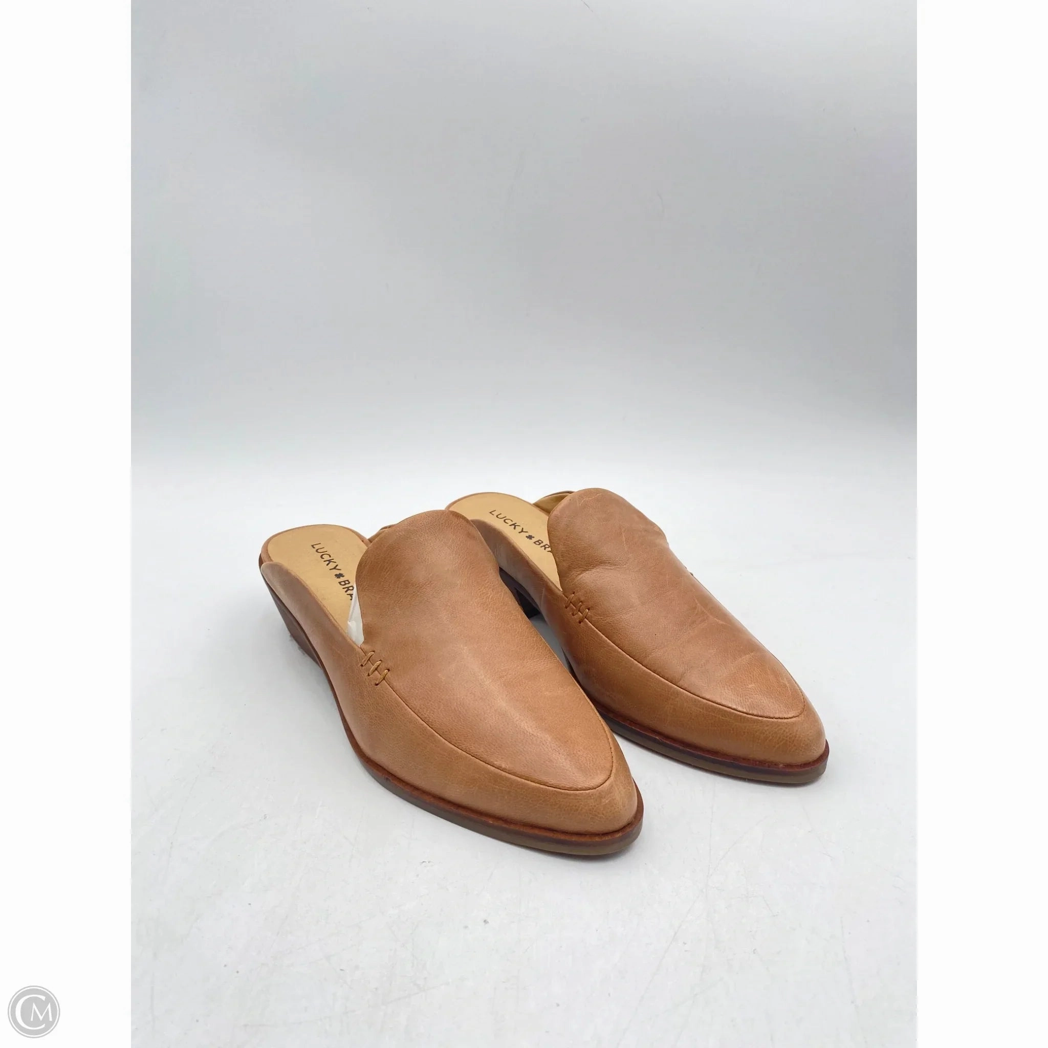 Shoes Heels Block By Lucky Brand In Tan, Size: 6.5 Romantic Look