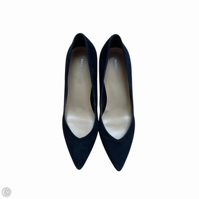 Chunky Heeled Boots Shoes Heels Block By Marc Fisher In Black, Size: 7