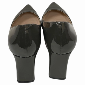 Shoes Heels Block By Marc Fisher In Grey, Size:11 Cushioned Evening Stilettos