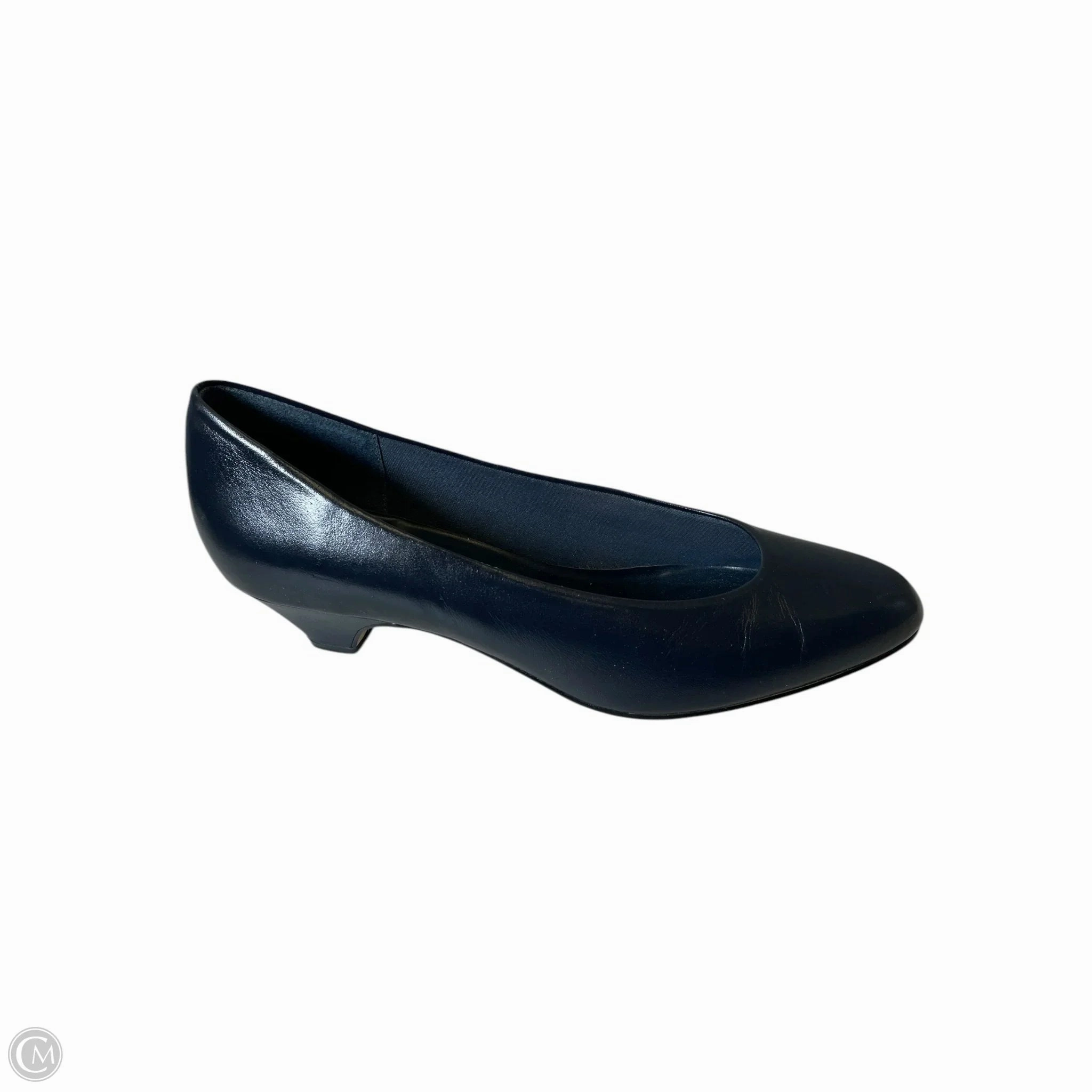 Shoes Heels Block By Naturalizer In Navy, Size: 7 Bejeweled Heels Comfortable foot wrap