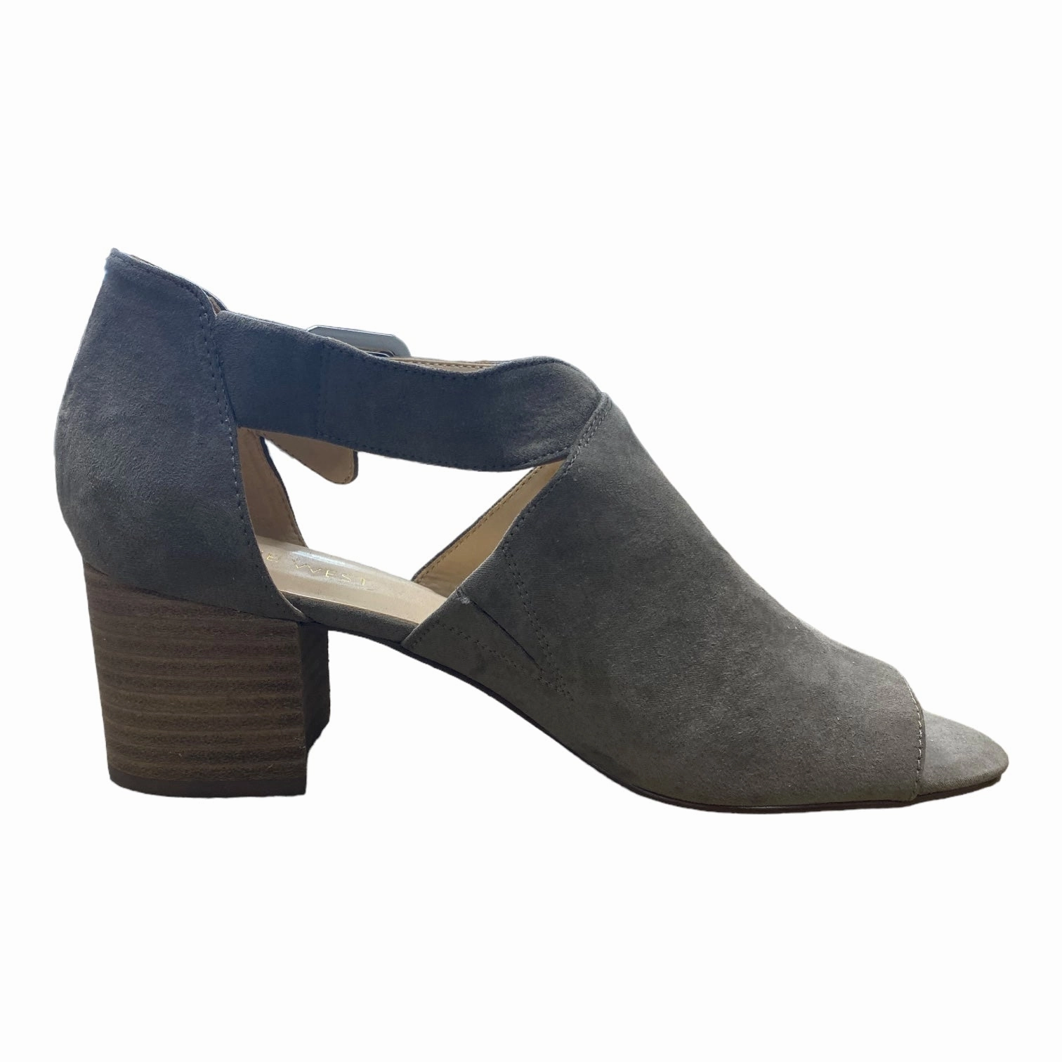 Shoes Heels Block By Nine West  Size: 7.5 Velvet Wedding Heels Wedge Heel