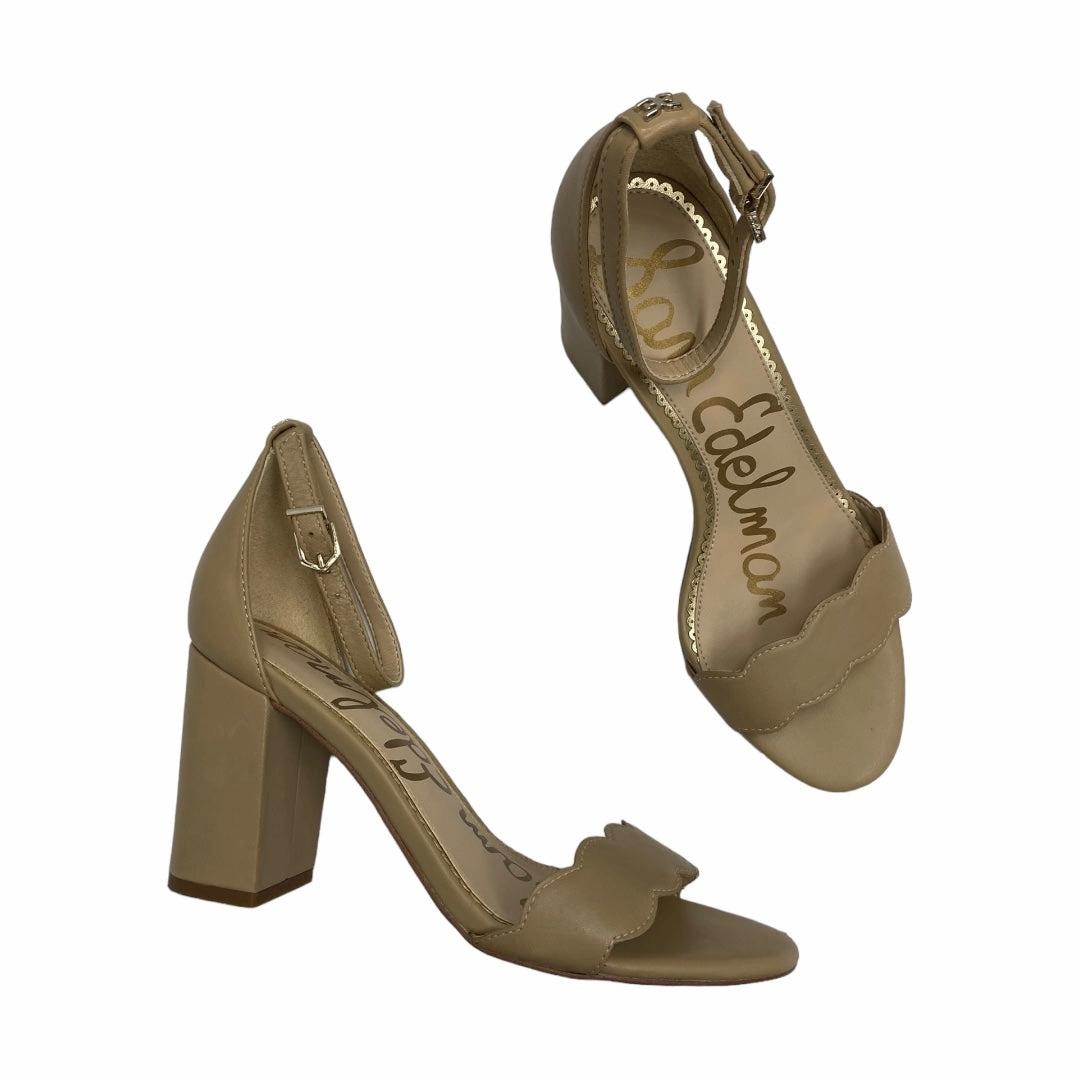 Elegant Booties Shoes Heels Block By Sam Edelman  Size: 7