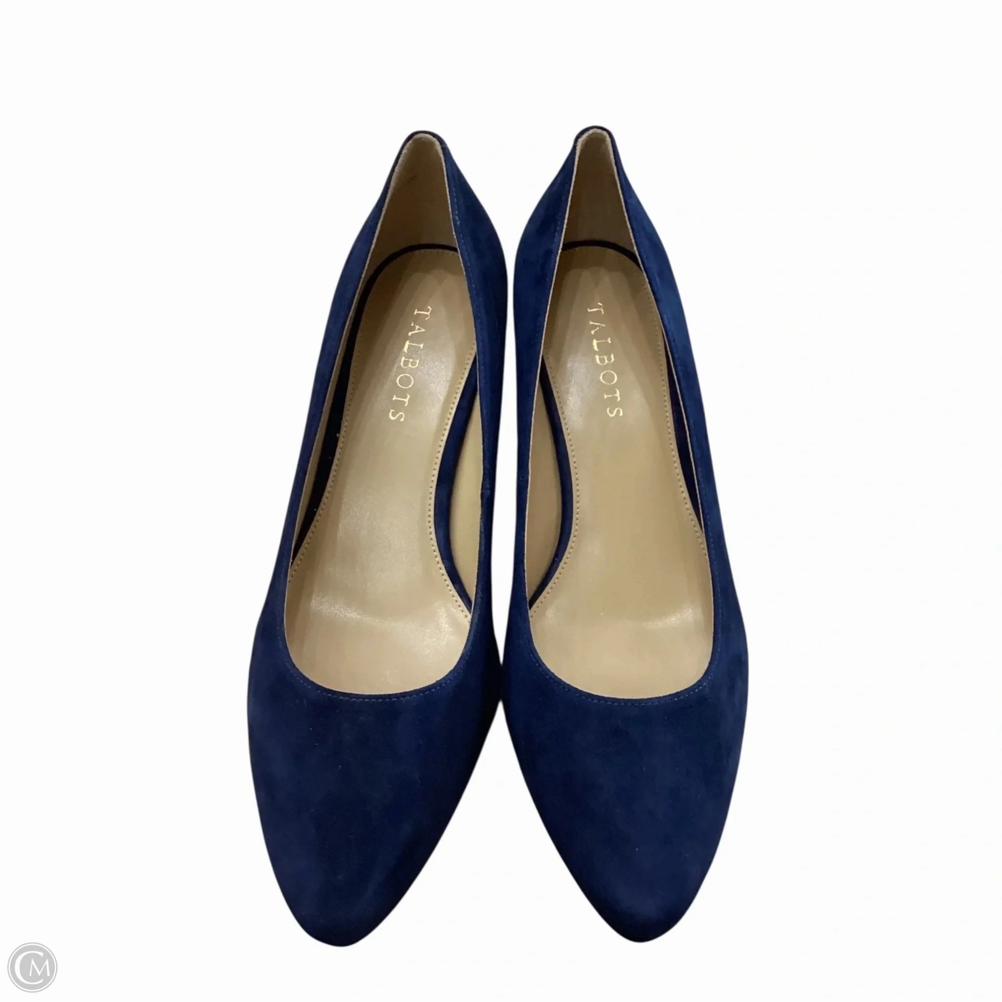 Shoes Heels Block By Talbots In Navy, Size: 9.5 Chic Party Heels Casual Day Heels