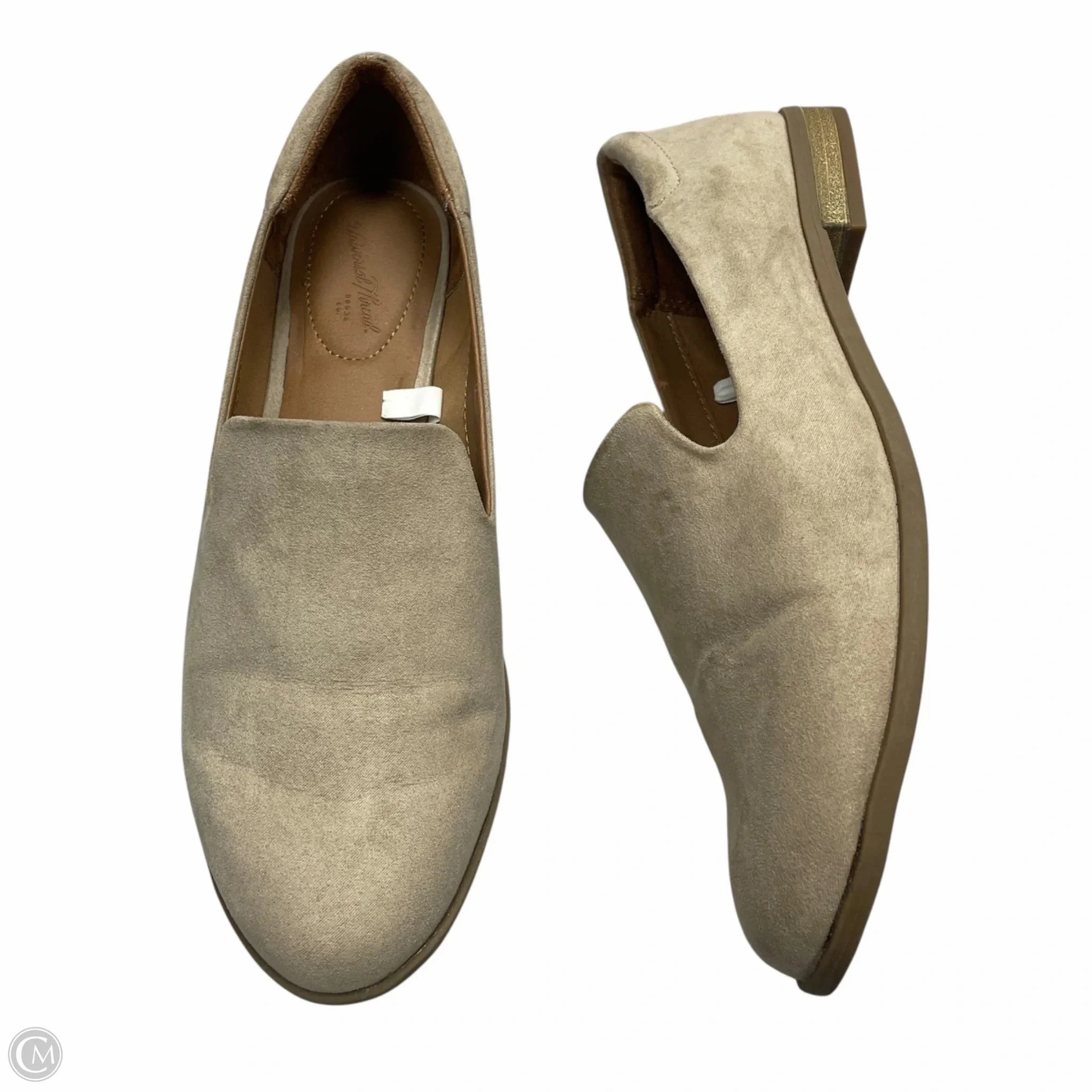 Shoes Heels Block By Universal Thread In Cream, Size: 8 Trendy Boots