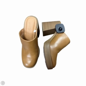 Active Day Bold Vibe Shoes Heels Block By Universal Thread In Tan, Size: 6