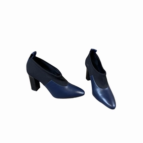 Shoes Heels Block By Via Spiga In Black & Purple, Size: 9.5 Evening Vibe foldable