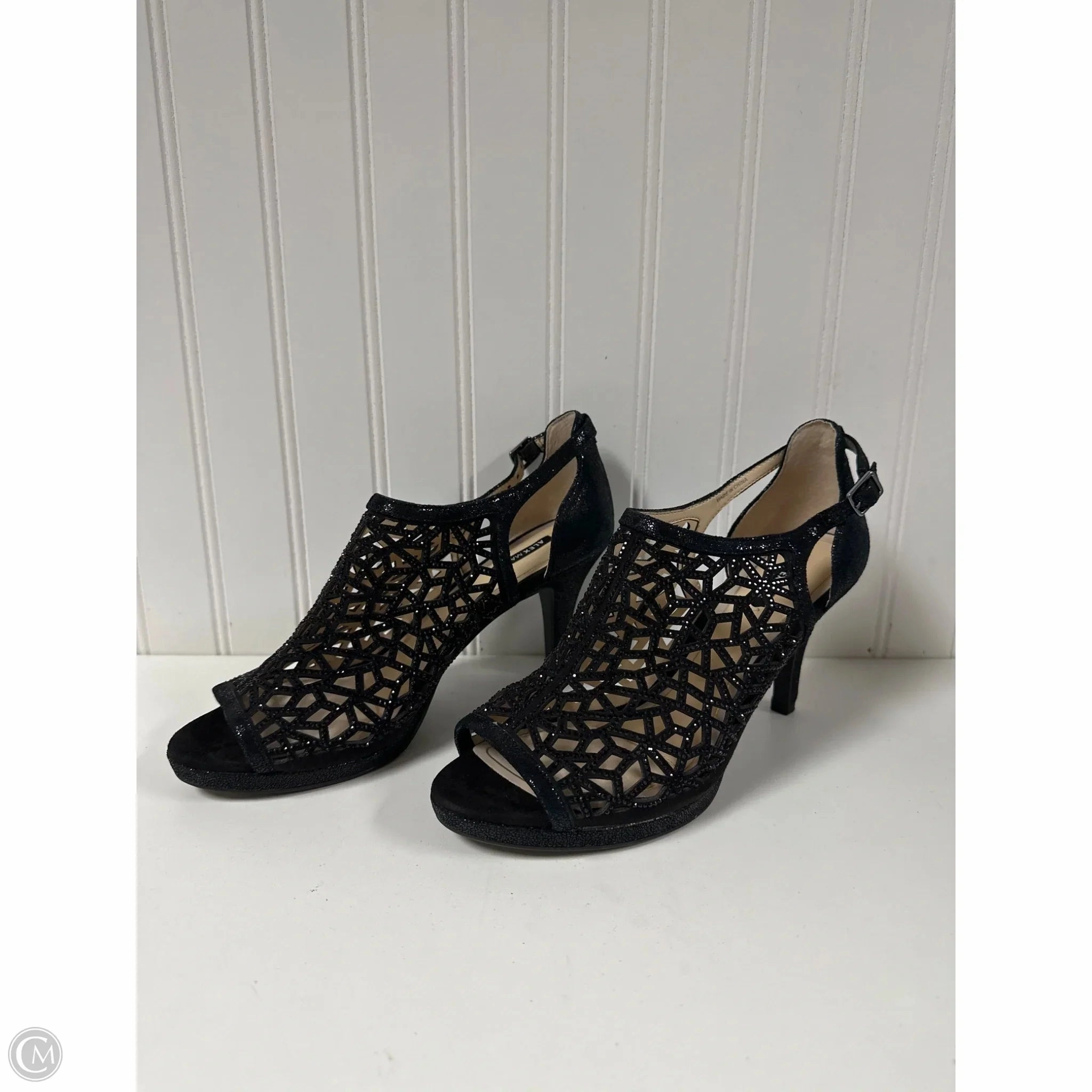 Shock Resistance Sexy High Heels Shoes Heels Stiletto By Alex Marie In Black, Size: 8.5