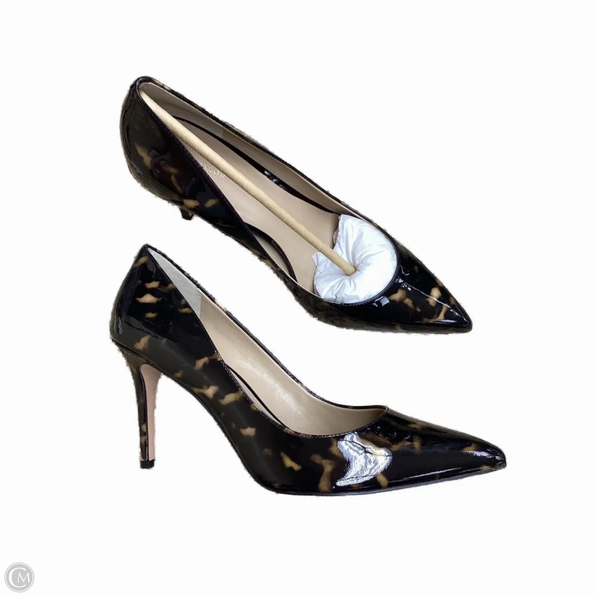 Glow Up Shoes Heels Stiletto By Ann Taylor In Tortoise Shell Print, Size: 11