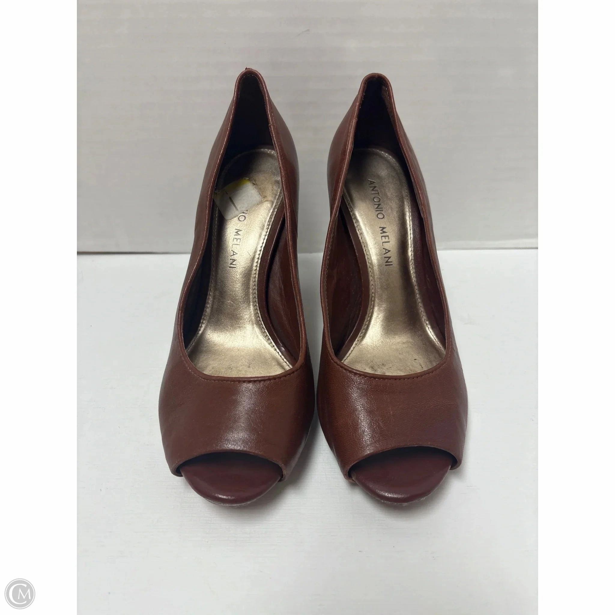 Durable Upper Chic Appeal Shoes Heels Stiletto By Antonio Melani In Brown, Size: 5.5