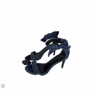 Shoes Heels Stiletto By Banana Republic In Blue, Size: 8 Water Resistant