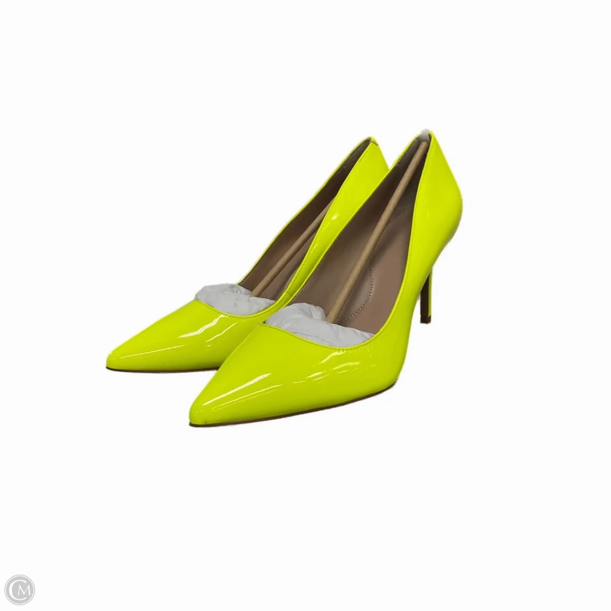 Shoes Heels Stiletto By Banana Republic In Yellow, Size: 9.5 Timeless Footwear Stable Structure