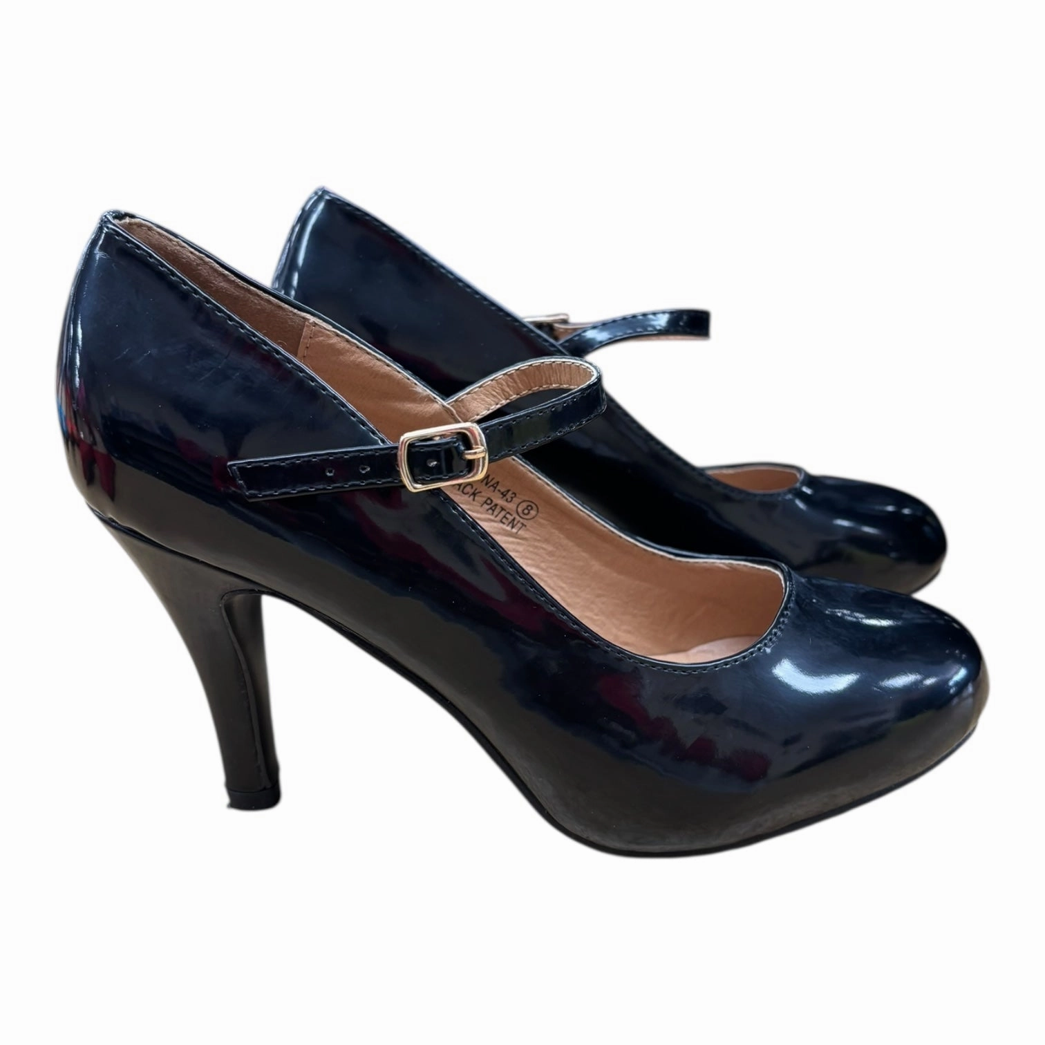 Formal Office Shoes Shoes Heels Stiletto By Bella Marie In Black, Size:8