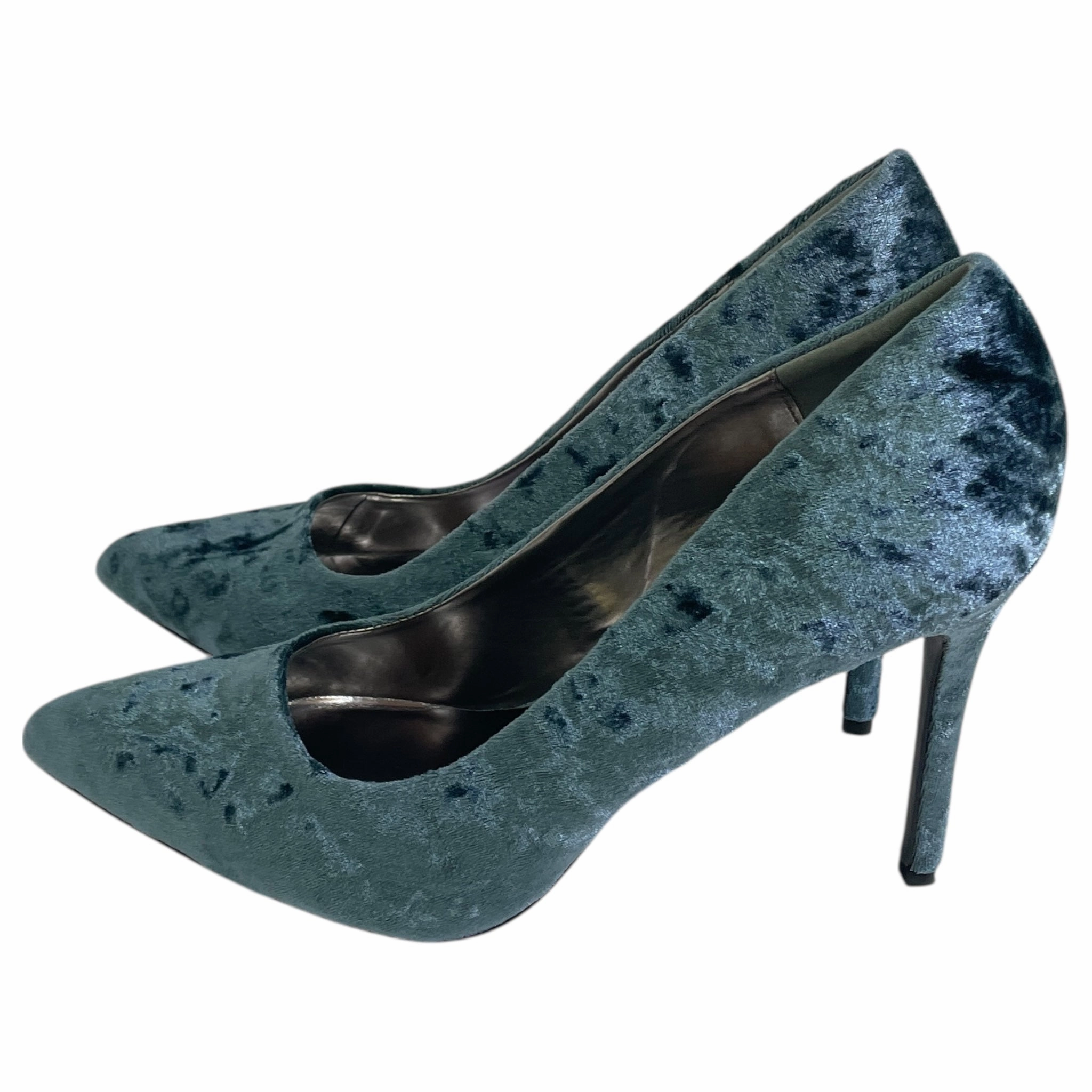 Shoes Heels Stiletto By Carlos By Carlos Santana In Blue, Size:9 Holiday Fashion Heels