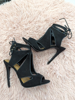 Stylish Mood Shoes Heels Stiletto By Charlotte Russe  Size: 7