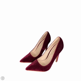 High Quality Shoes Shoes Heels Stiletto By Clothes Mentor In Maroon, Size: 7.5