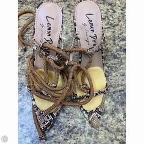 Shoes Heels Stiletto By Clothes Mentor In Snakeskin Print, Size: 7.5 Natural Tones