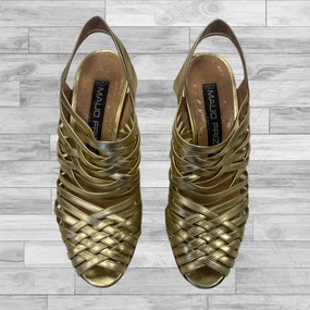 Shoes Heels Stiletto By Cmb In Gold, Size: 6 Luxury Sandals