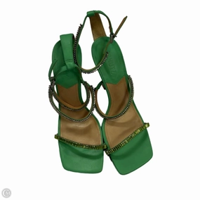 Iconic Style Fashion Life Shoes Heels Stiletto By Cmb In Green, Size: 10