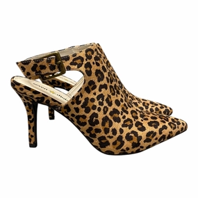 Shoes Heels Stiletto By Cme In Animal Print, Size:6.5 Platform Heels Comfort footbed