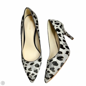 Chunky Heeled Boots Comfortable Dress Shoes Shoes Heels Stiletto By Cole-haan In Animal Print, Size: 9.5
