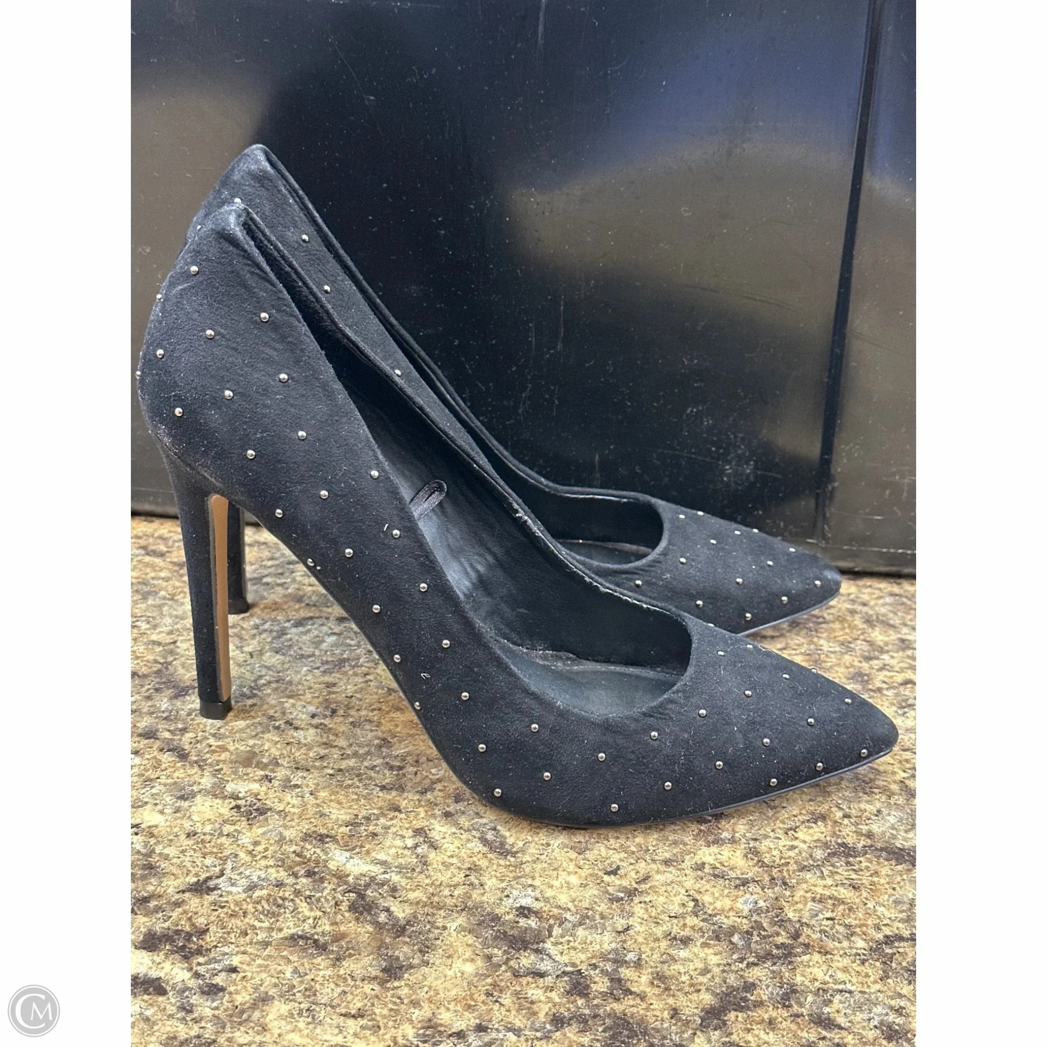 Shoes Heels Stiletto By Express In Black, Size: 8 Travel Heels Stiletto Heel