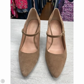 Timeless Design Sophisticated Edge Shoes Heels Stiletto By Franco Sarto In Tan, Size: 10