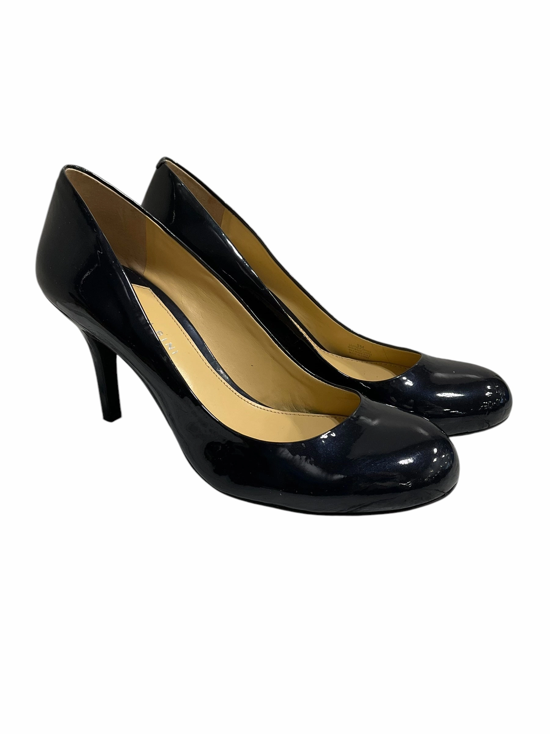 Evening Ready Durable Material Shoes Heels Stiletto By Gianni Bini In Navy, Size: 9