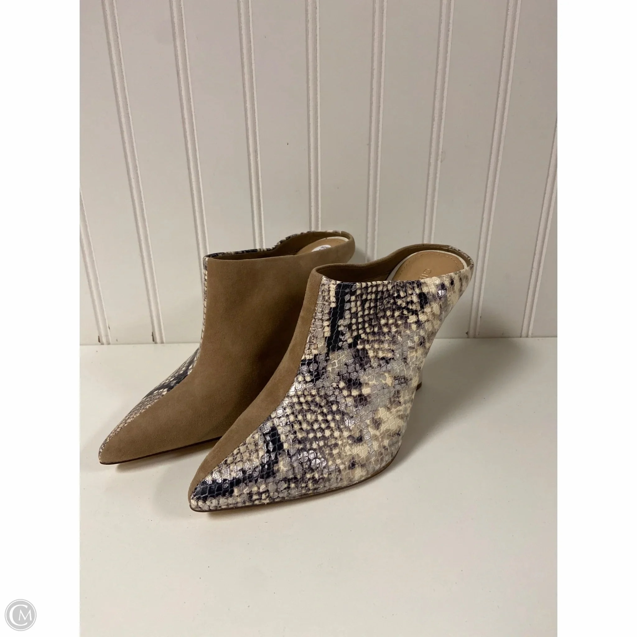 Shoes Heels Stiletto By Gibson In Snakeskin Print, Size: 7 Romantic Look Classy Choice