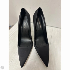 Shoes Heels Stiletto By Good American In Black, Size: 10 Gold High Heels
