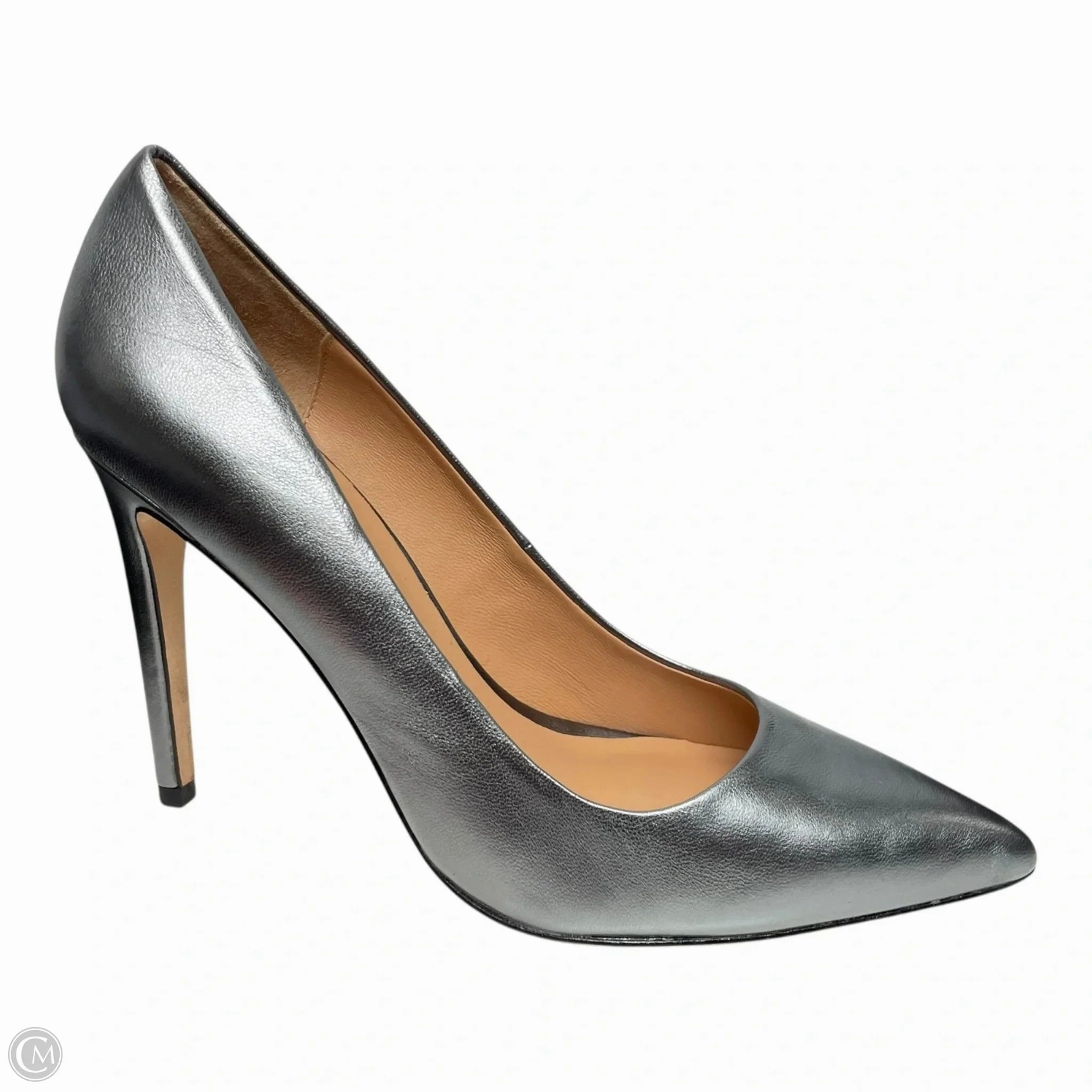 Shoes Heels Stiletto By Halston Heritage In Silver, Size: 7 Arch support High Fashion