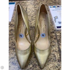 Wedding Shoes Shoes Heels Stiletto By Jessica Simpson In Gold, Size: 9