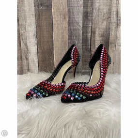 Shoes Heels Stiletto By Jessica Simpson In Multi-colored, Size: 10 Vintage Vibe Elastic Goring