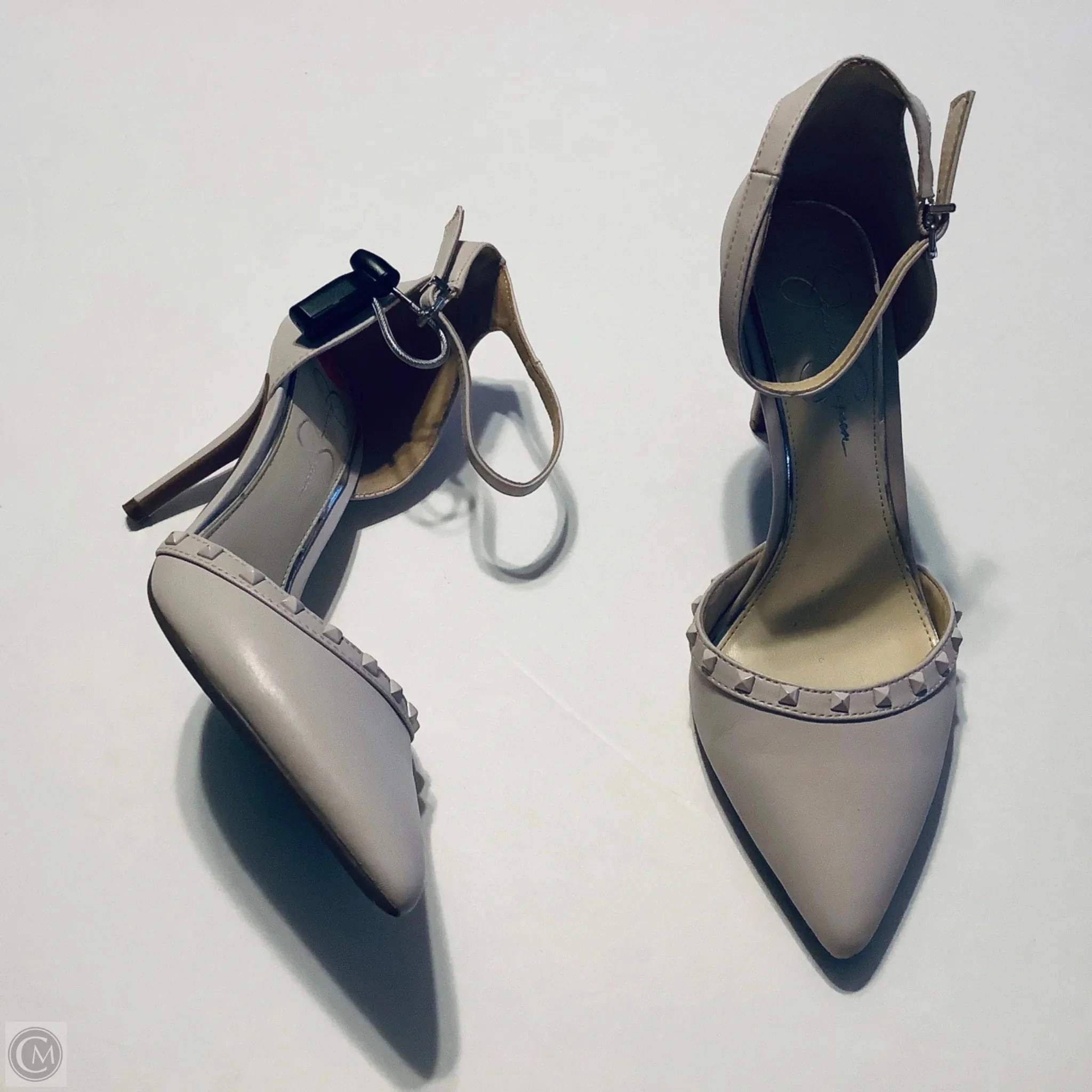 True Comfort Shiny Accent Shoes Heels Stiletto By Jessica Simpson In Pink, Size: 9.5