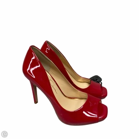 Shoes Heels Stiletto By Jessica Simpson In Red, Size: 7 Ventilated Outdoor Wedding Heels