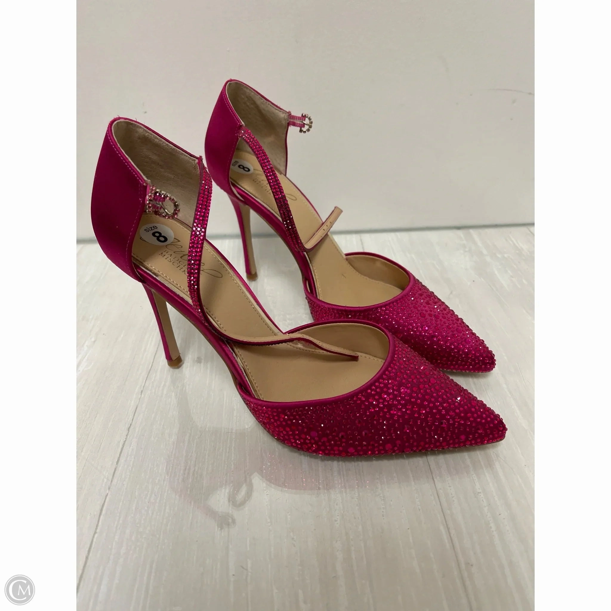 Shoes Heels Stiletto By Jewell In Pink, Size: 8 Stable Responsive