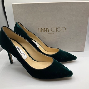 Shoes Heels Stiletto By Jimmy Choo In Green, Size: 9.5 quick dry Bridal Pumps